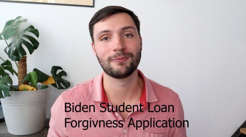 UPDATE: Biden Student Loan Forgiveness Application