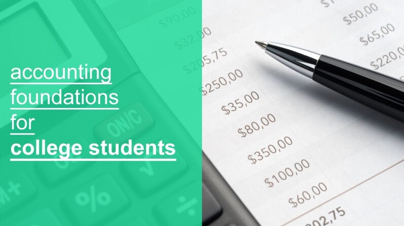 accounting foundations for college students | MBA podcast