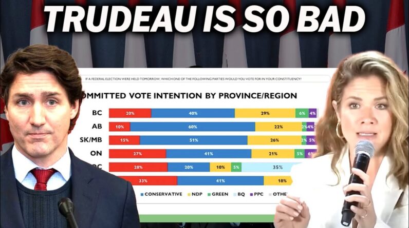 Sophie Trudeau Rips Justin Trudeau And Trudeau's polling numbers have somehow gotten way worse!